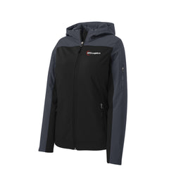 STG Logistics - Port Authority® Women's Hooded Core Soft Shell Jacket