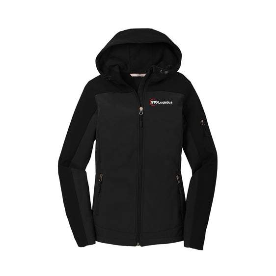 STG Logistics - Port Authority® Women's Hooded Core Soft Shell Jacket