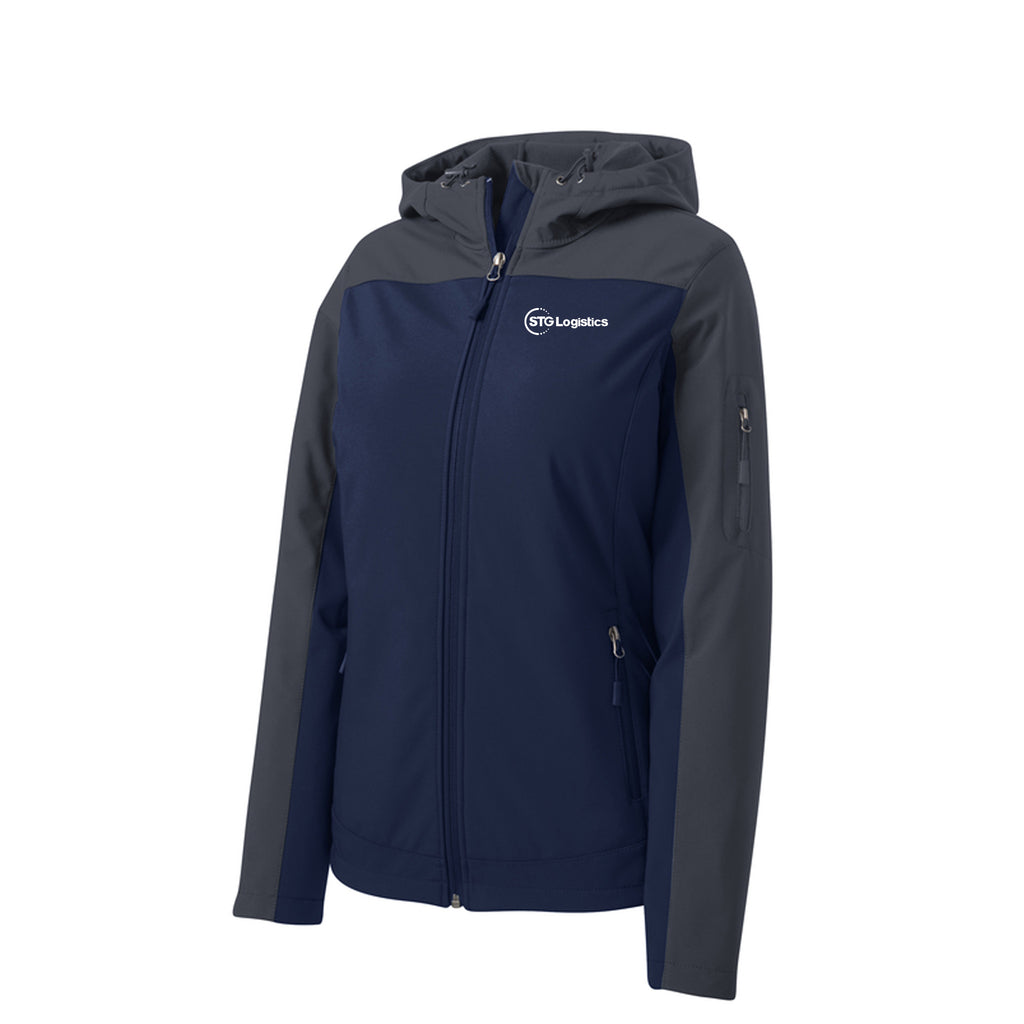 STG Logistics - Port Authority® Women's Hooded Core Soft Shell Jacket