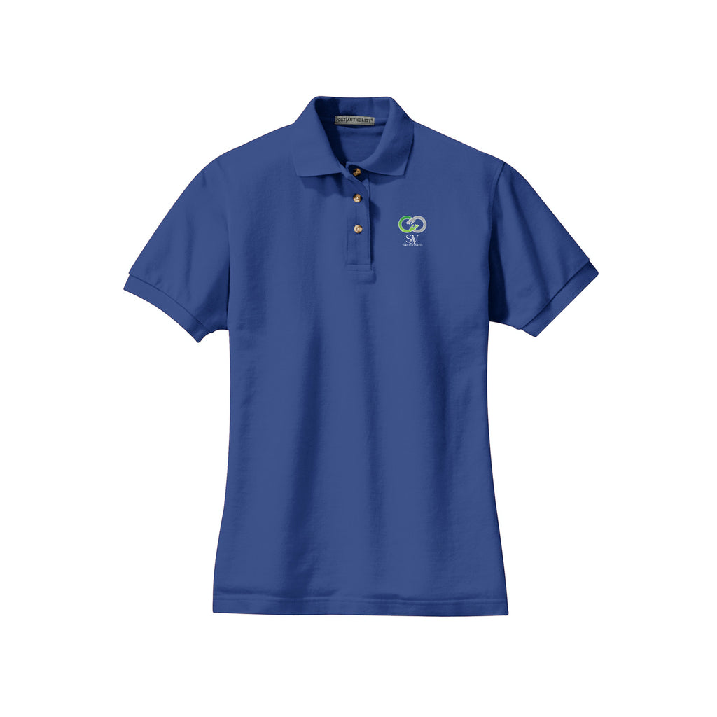 Solace at Vivians - Port Authority® Women's Heavyweight Cotton Pique Polo
