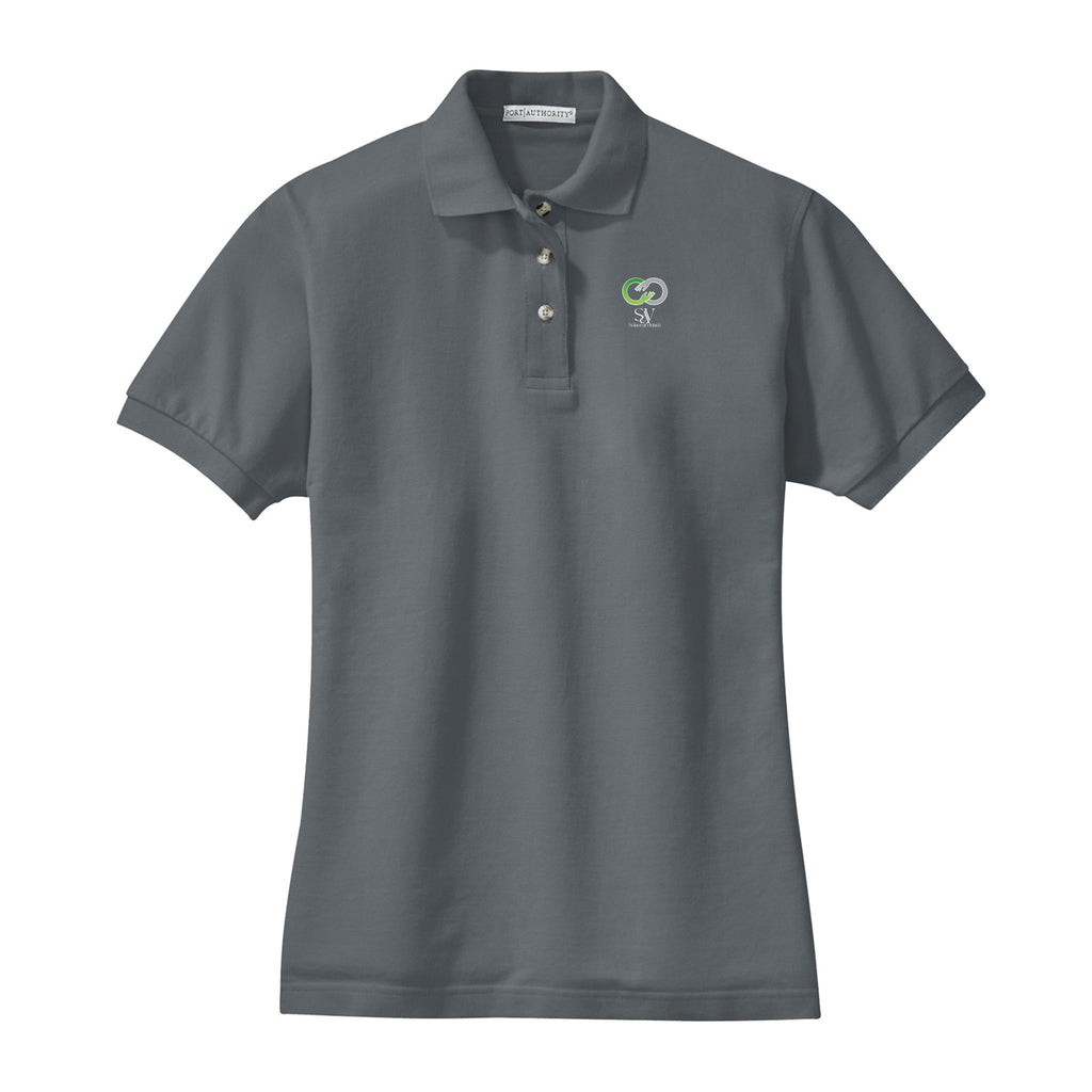 Solace at Vivians - Port Authority® Women's Heavyweight Cotton Pique Polo
