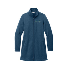 Groveport B&Z - Port Authority® Women's Arc Sweater Fleece Long Jacket