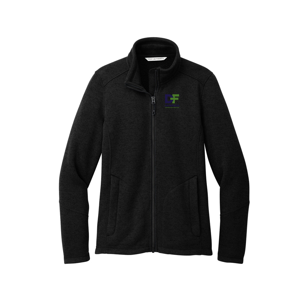 Datafield Technology Services - Port Authority® Ladies Arc Sweater Fleece Jacket