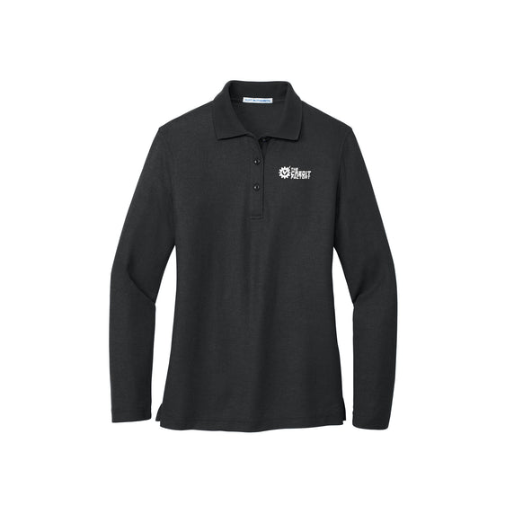 Credit Factory - Port Authority® Women's Silk Touch™ Long Sleeve Polo