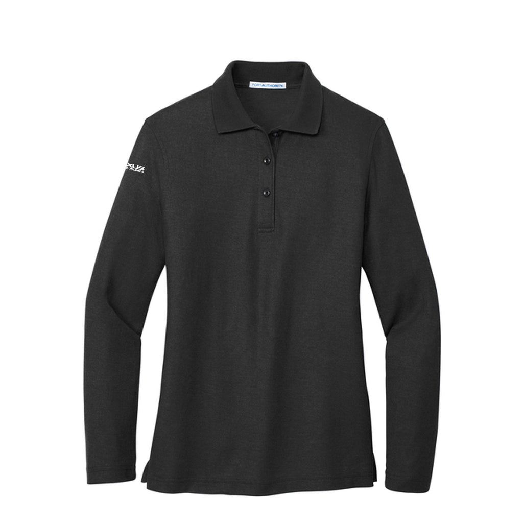 Lexus of New Orleans - Port Authority® Women's Silk Touch™ Long Sleeve Polo
