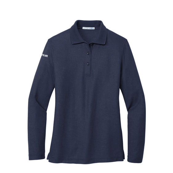 Lexus of New Orleans - Port Authority® Women's Silk Touch™ Long Sleeve Polo