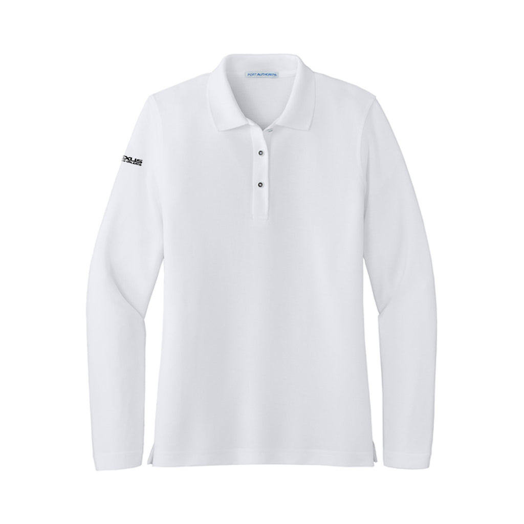 Lexus of New Orleans - Port Authority® Women's Silk Touch™ Long Sleeve Polo