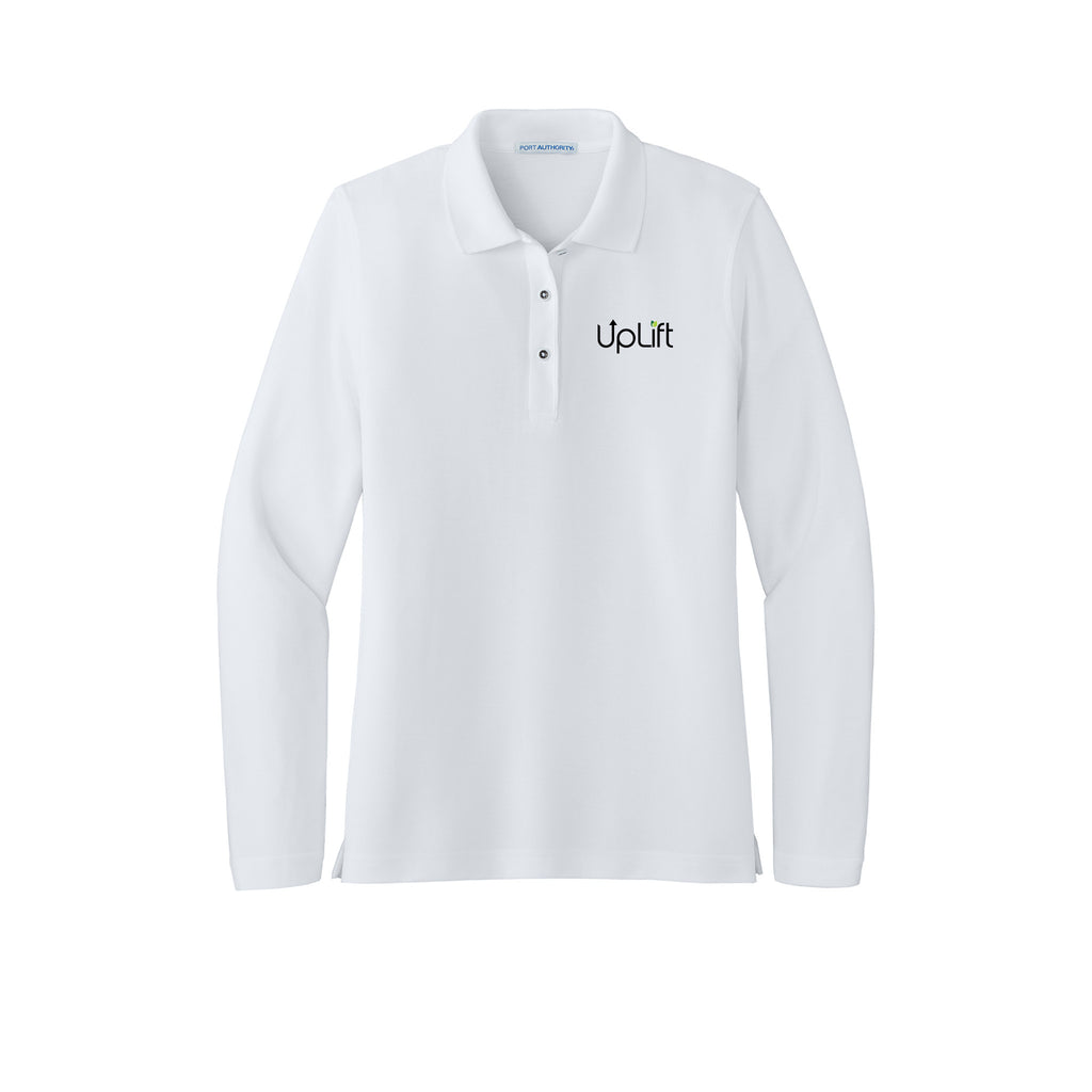 Up Lift - Port Authority® Women's Silk Touch™ Long Sleeve Polo