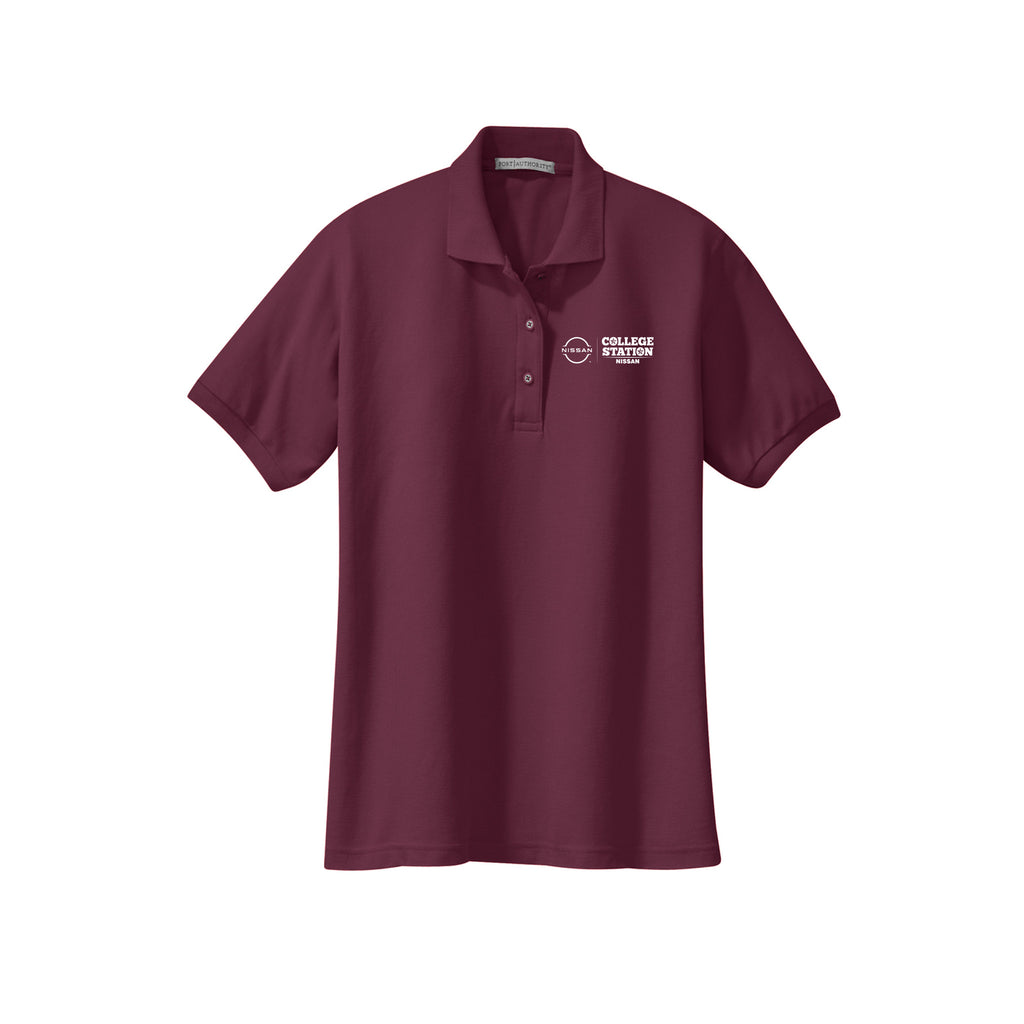 College Station Nissan - Port Authority® Women's Silk Touch™ Polo