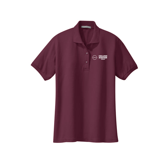 College Station Nissan - Port Authority® Women's Silk Touch™ Polo