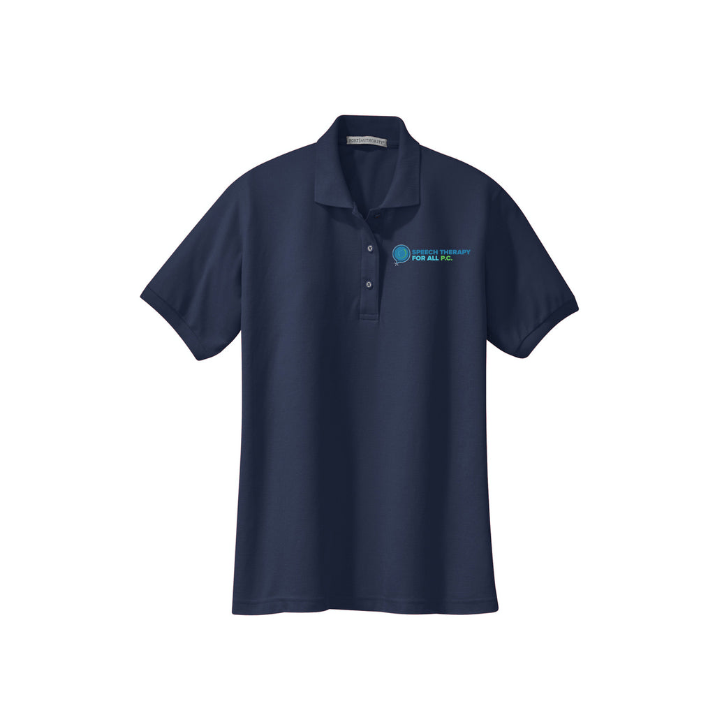 Speech Therapy For All - Port Authority® Women's Silk Touch™ Polo