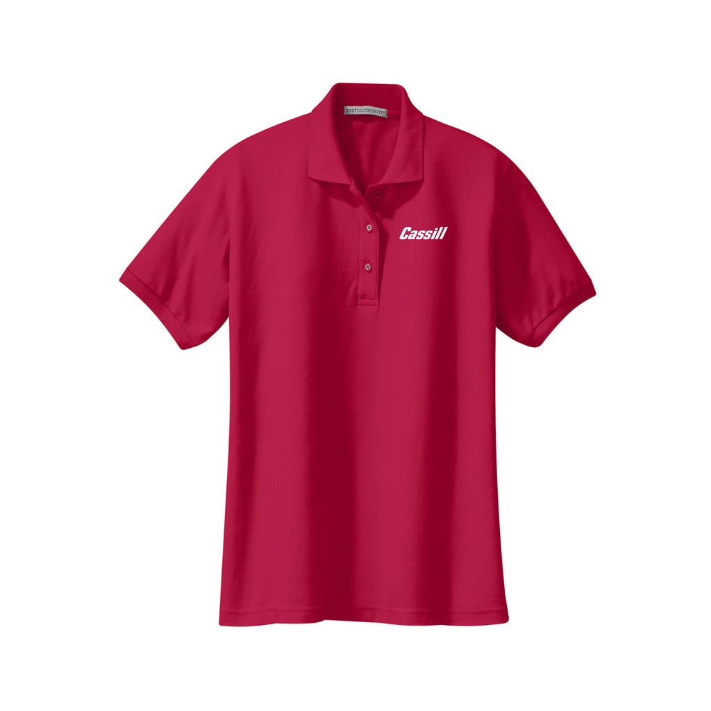Cassill - Port Authority® Ladies Silk Touch™ Polo