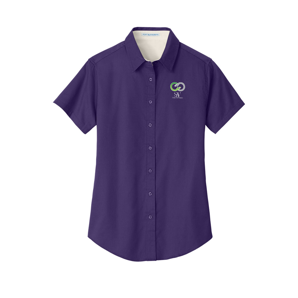 Solace at Vivians - Port Authority® Women's Short Sleeve Easy Care Shirt