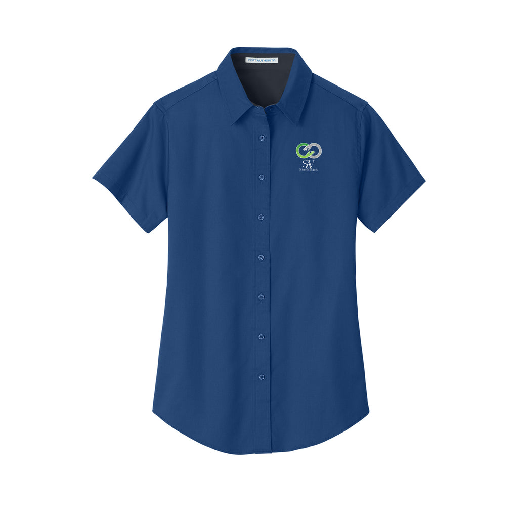 Solace at Vivians - Port Authority® Women's Short Sleeve Easy Care Shirt