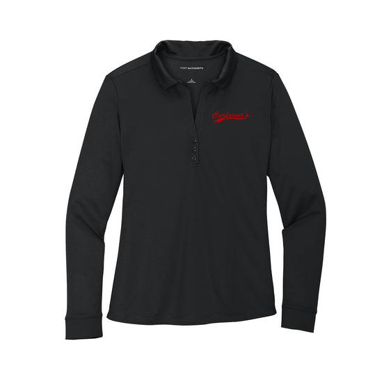 Carfagnas Front of House Staff - Port Authority® Women's Silk Touch™ Performance Long Sleeve Polo