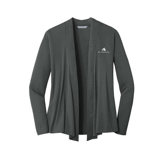 M/I Financial - Port Authority Ladies Concept Open Cardigan