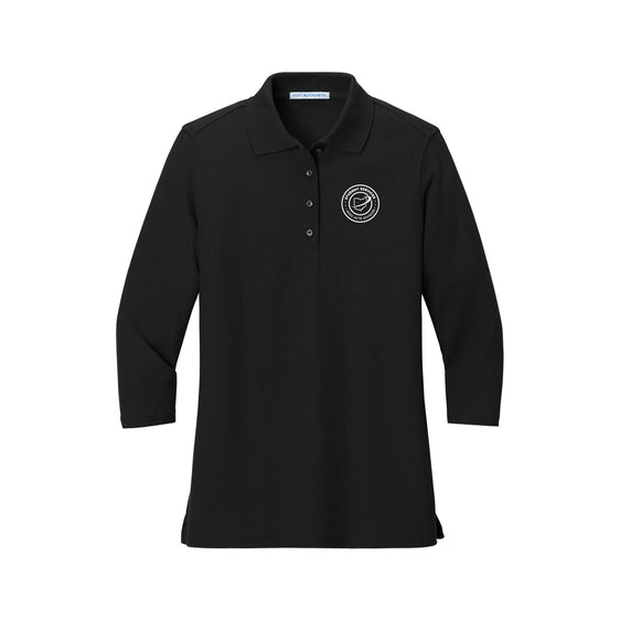 Ohio ACTE Student Services - Port Authority® Women's Silk Touch™ 3/4-Sleeve Polo
