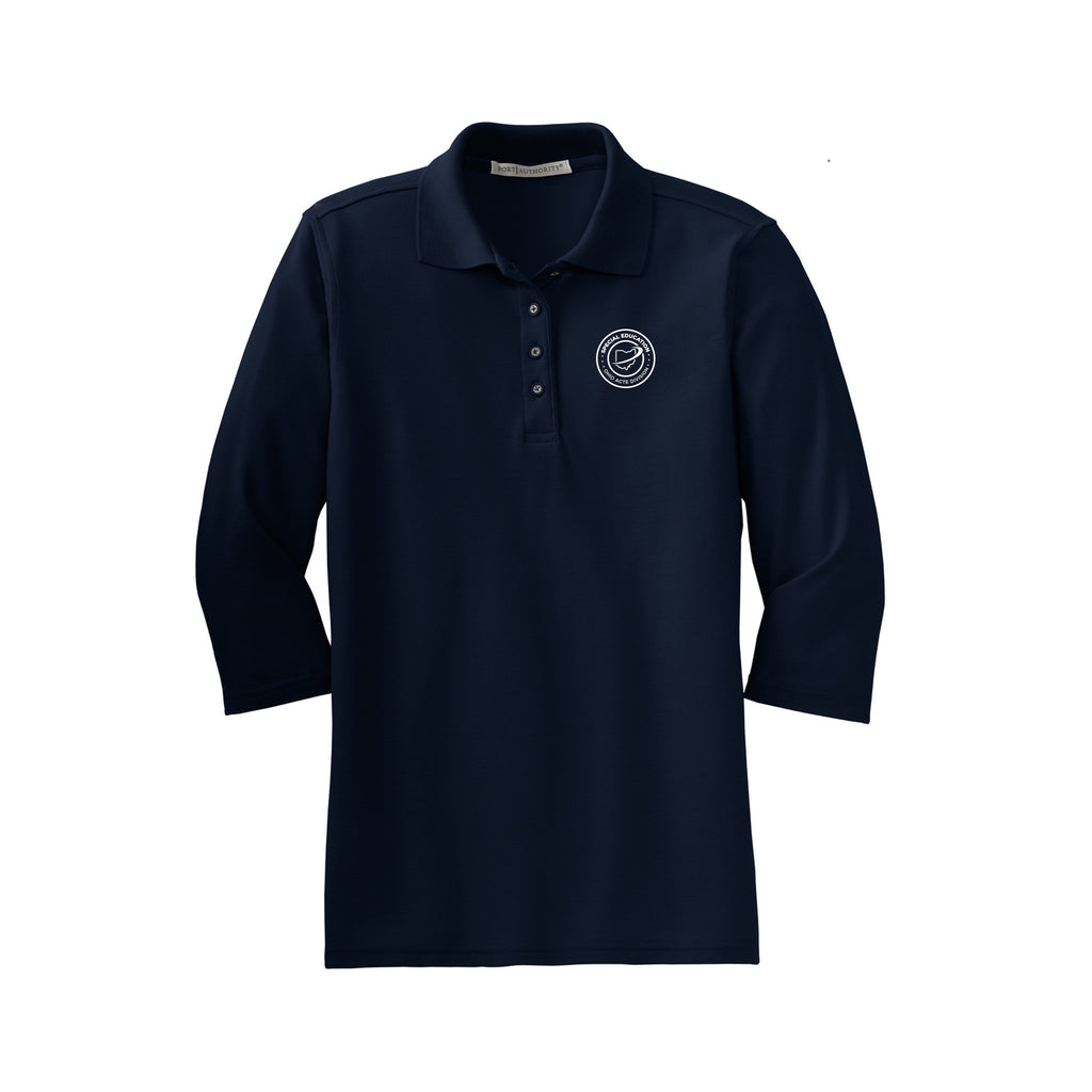 Ohio ACTE Special Education - Port Authority® Women's Silk Touch™ 3/4-Sleeve Polo