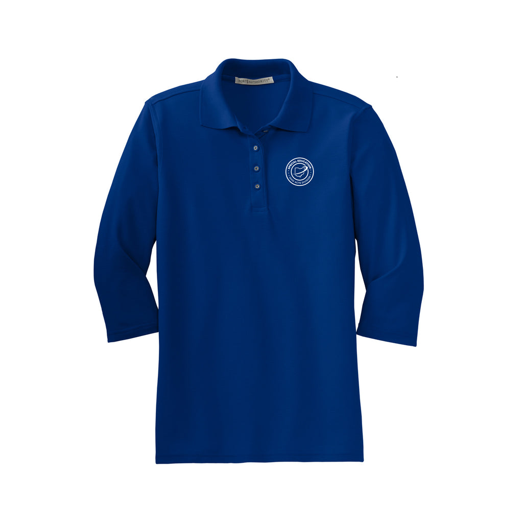 Ohio ACTE Special Education - Port Authority® Women's Silk Touch™ 3/4-Sleeve Polo