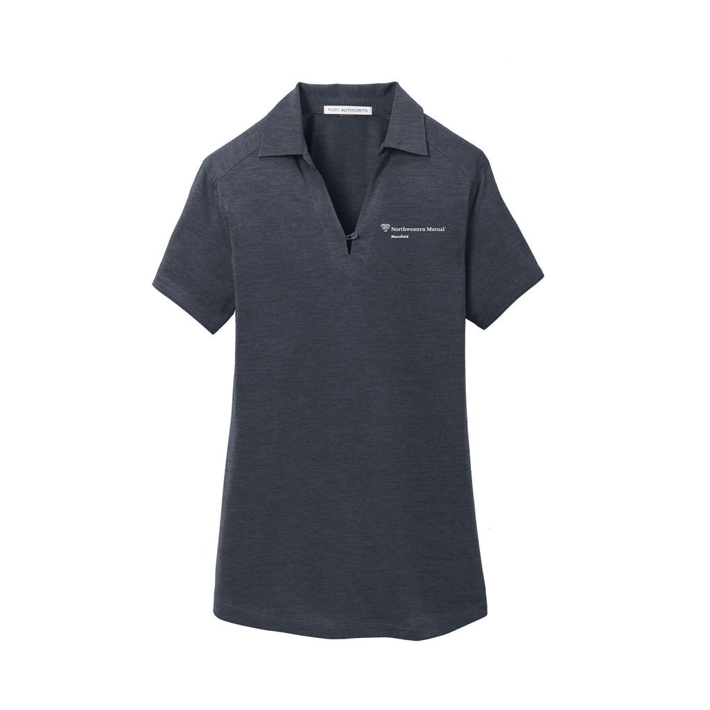 Northwestern Mutual Mansfield - Port Authority® Women's Digi Heather Performance Polo