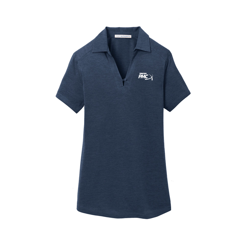 Simona PMC - Port Authority® Women's Digi Heather Performance Polo