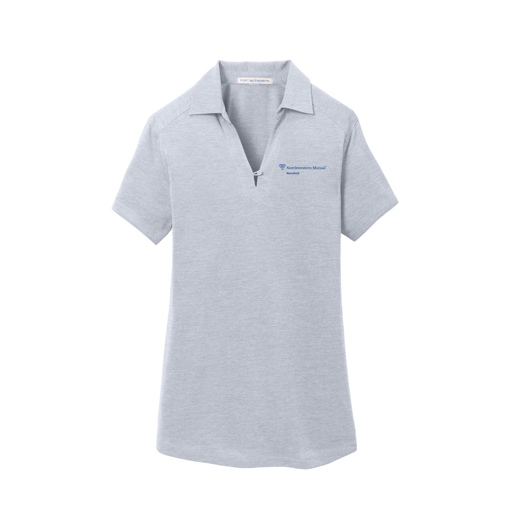 Northwestern Mutual Mansfield - Port Authority® Women's Digi Heather Performance Polo