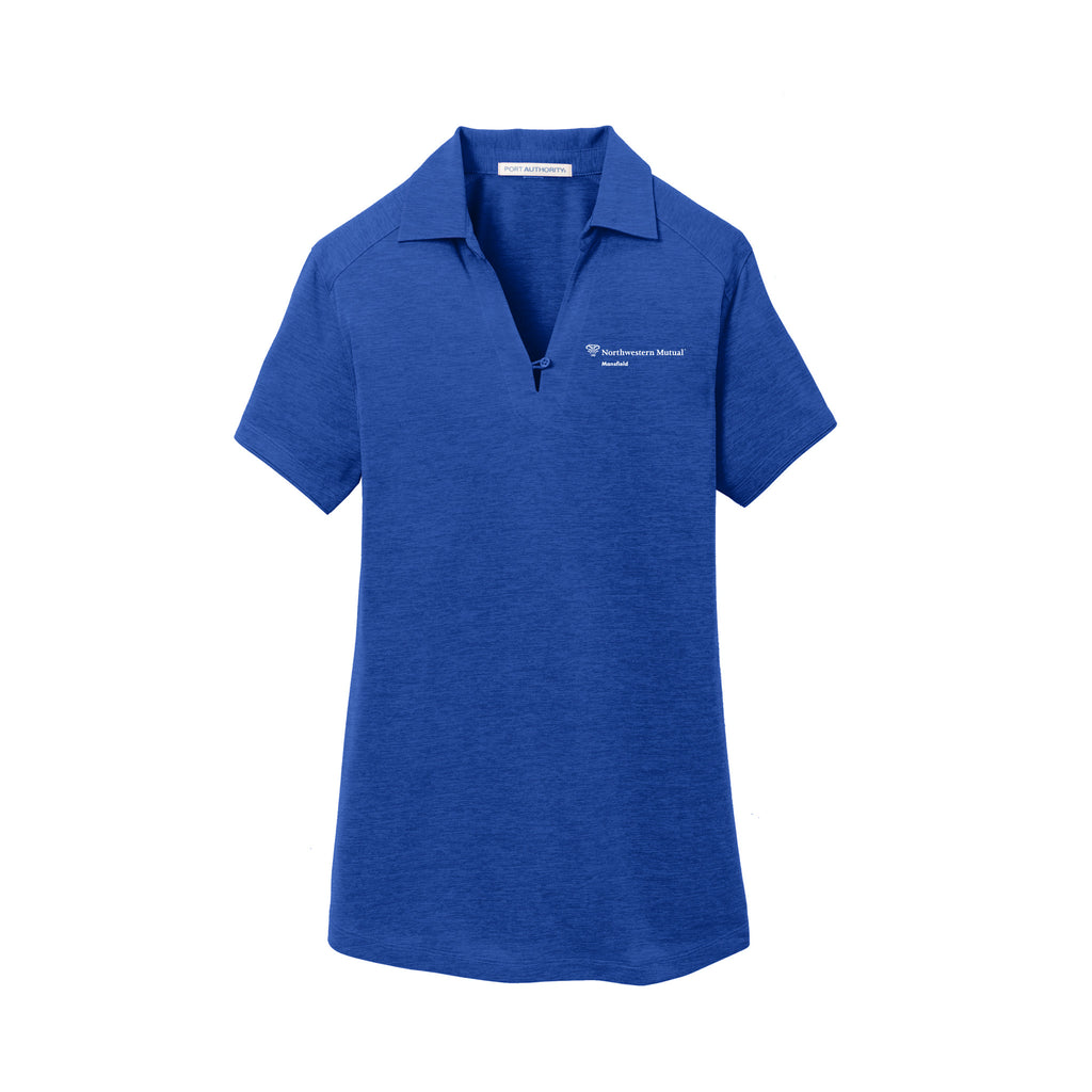 Northwestern Mutual Mansfield - Port Authority® Women's Digi Heather Performance Polo