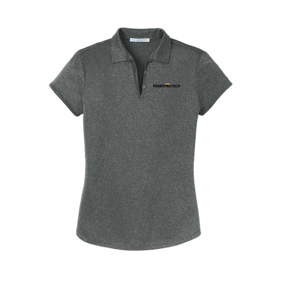 Perry ProTECH - Port Authority Ladies Trace Heather Polo