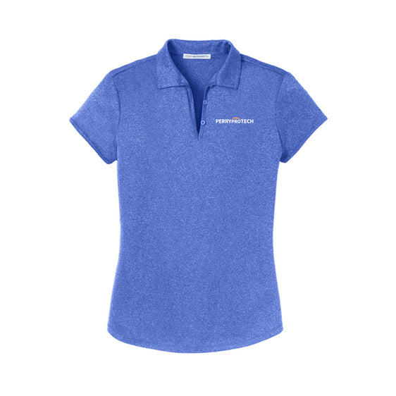 Perry ProTECH - Port Authority Ladies Trace Heather Polo