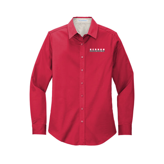 Kernan Insurance Agency - Port Authority® Ladies Long Sleeve Easy Care Shirt
