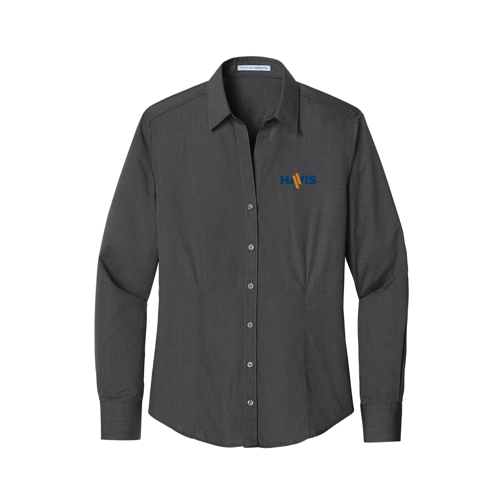 Havis - Port Authority® Women's Crosshatch Easy Care Shirt