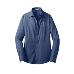 The Blu Hotel - Port Authority® Ladies Crosshatch Easy Care Shirt