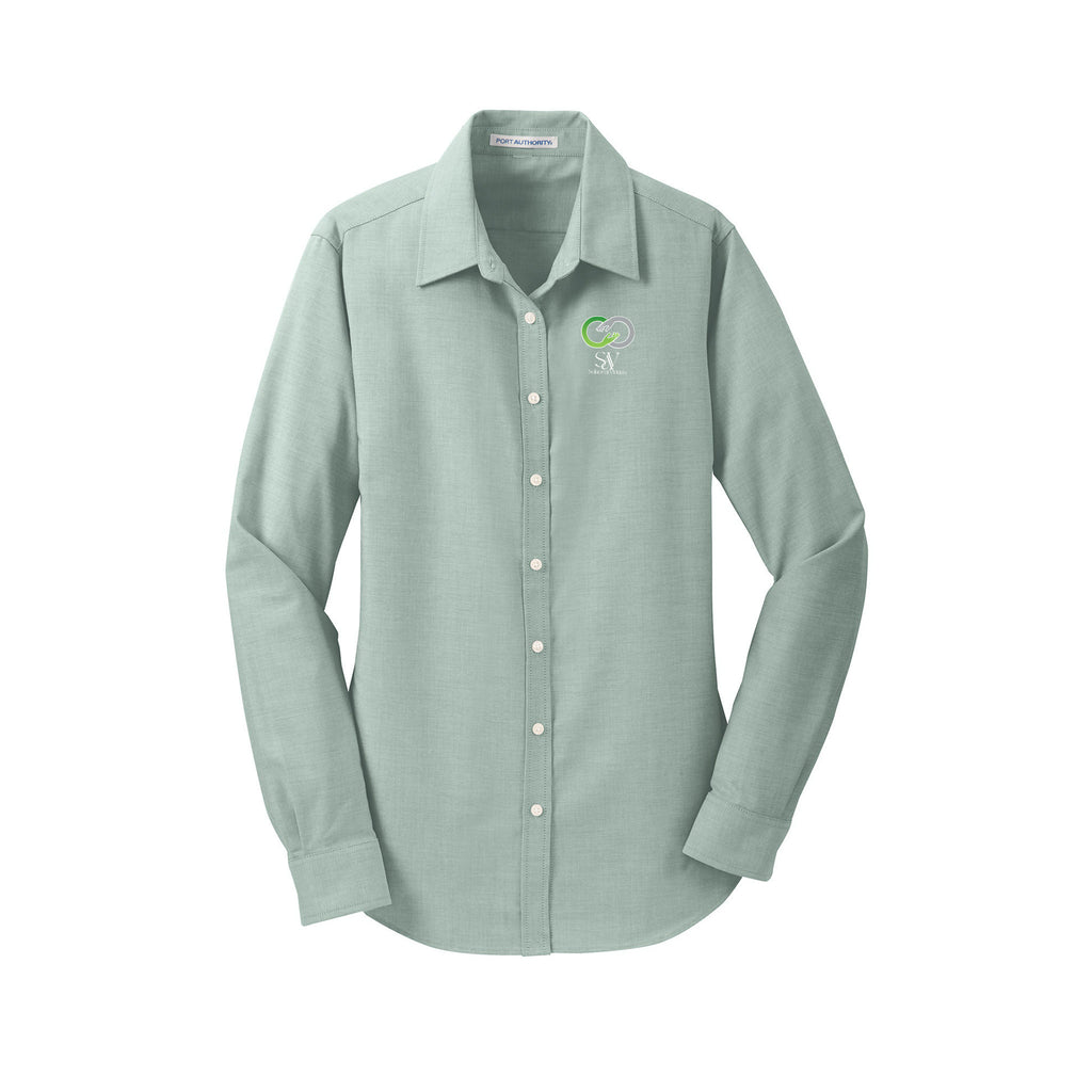 Solace at Vivians - Port Authority® Women's SuperPro™ Oxford Shirt