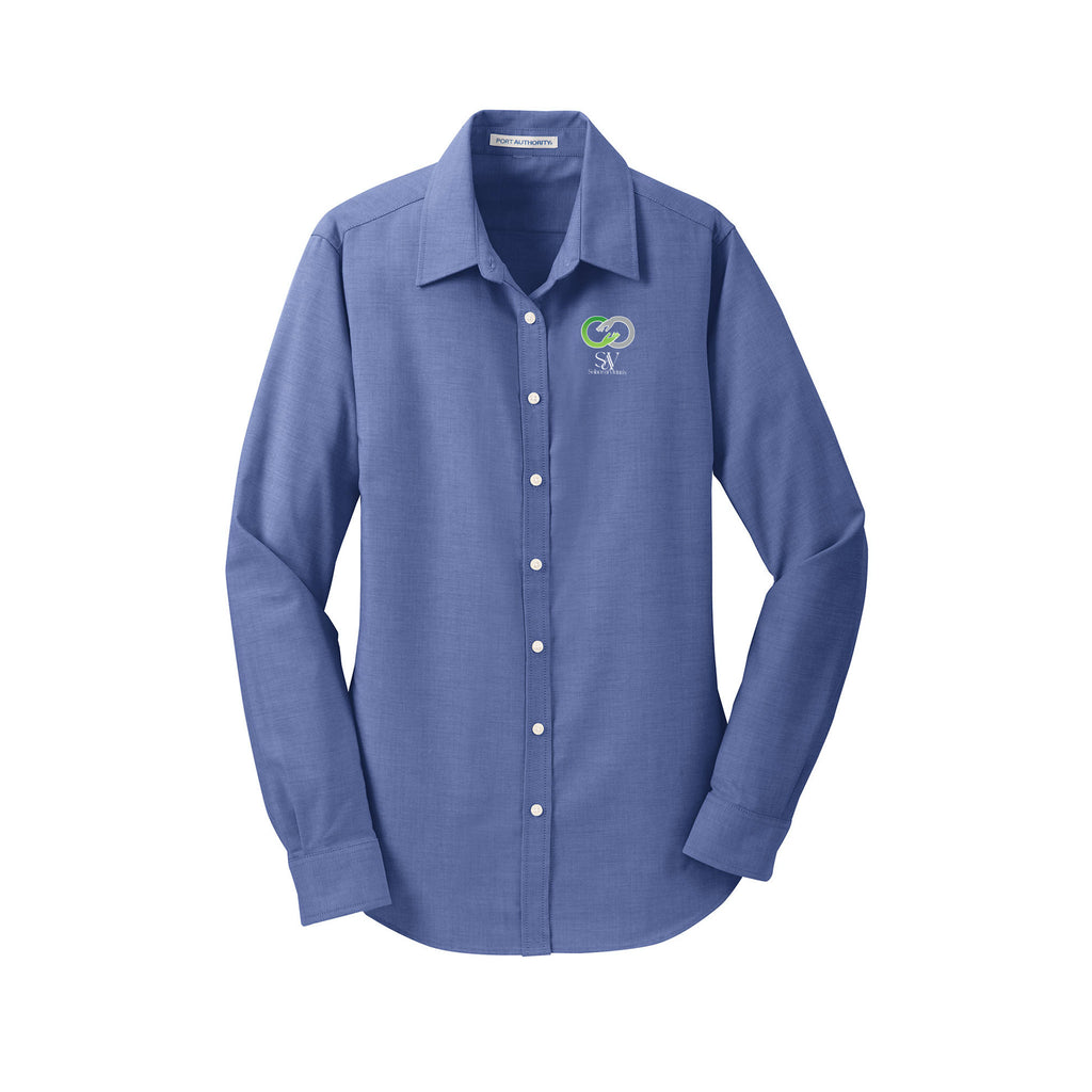 Solace at Vivians - Port Authority® Women's SuperPro™ Oxford Shirt