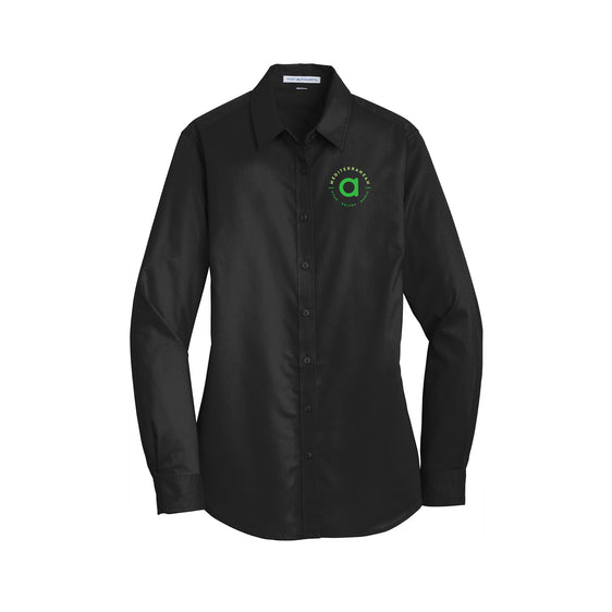 Agape - Port Authority® Ladies SuperPro™ Twill Shirt