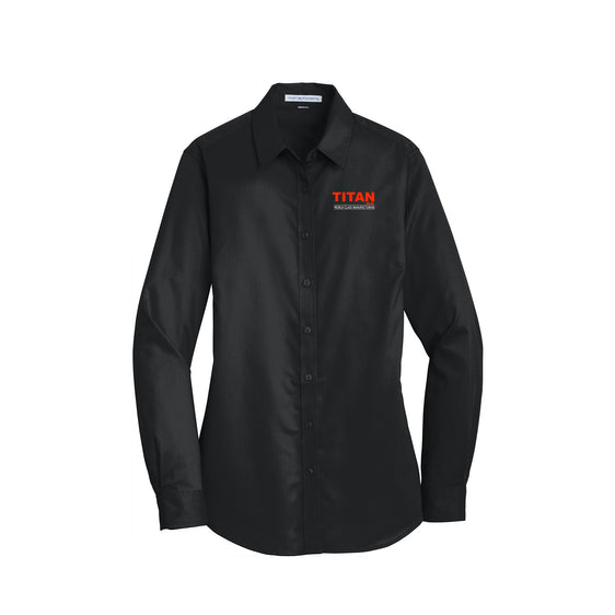 Titan USA - Port Authority® Women's SuperPro™ Twill Shirt