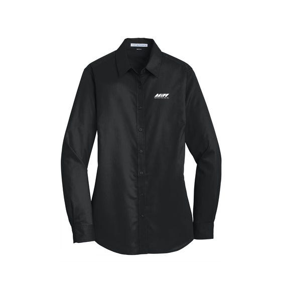 Midwest Polypak - Port Authority® Women's SuperPro™ Twill Shirt