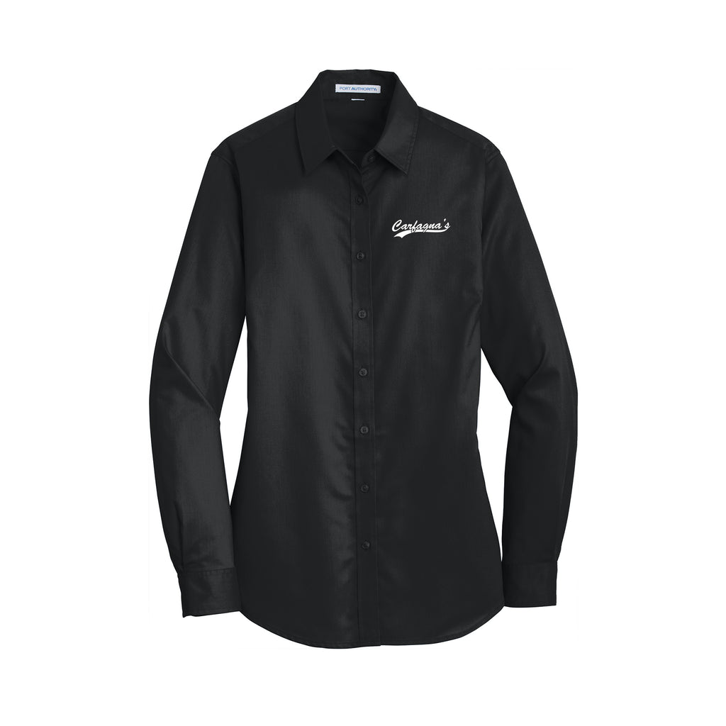 Carfagnas Catering - Port Authority® Women's SuperPro™ Twill Shirt