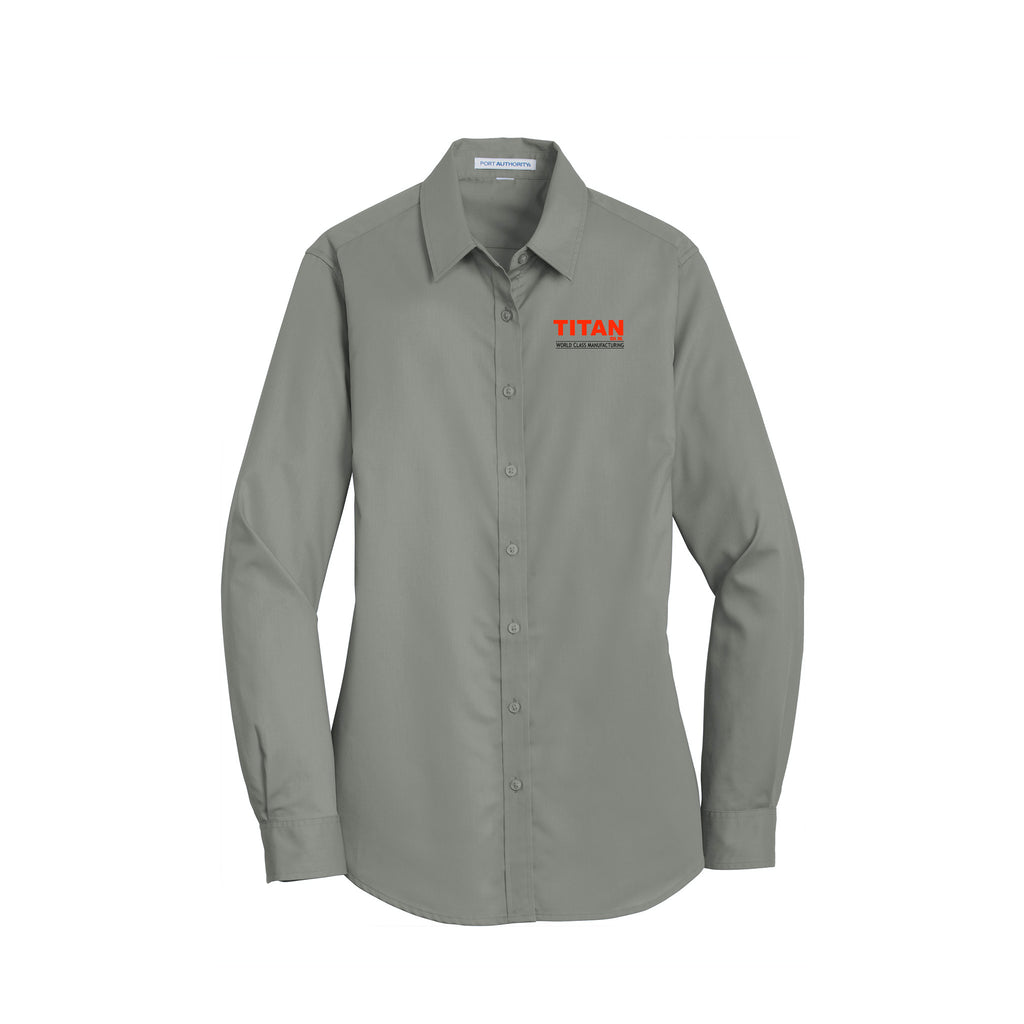 Titan USA - Port Authority® Women's SuperPro™ Twill Shirt