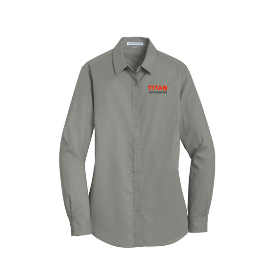 Titan USA - Port Authority® Women's SuperPro™ Twill Shirt