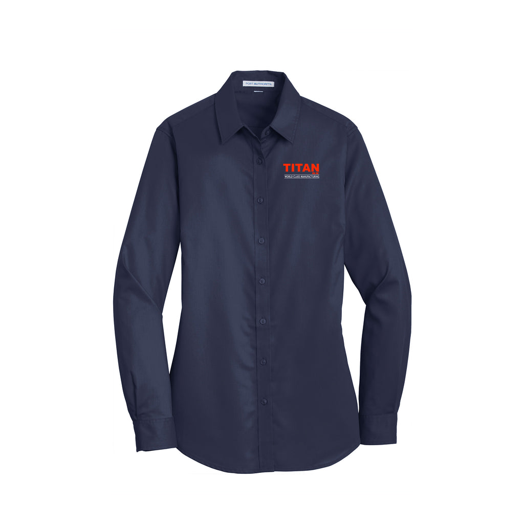 Titan USA - Port Authority® Women's SuperPro™ Twill Shirt
