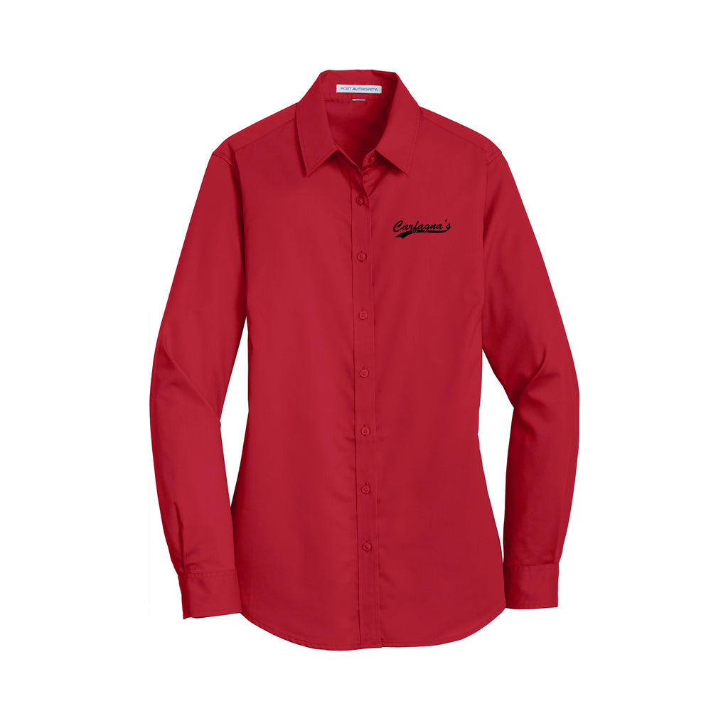 Carfagnas Catering - Port Authority® Women's SuperPro™ Twill Shirt