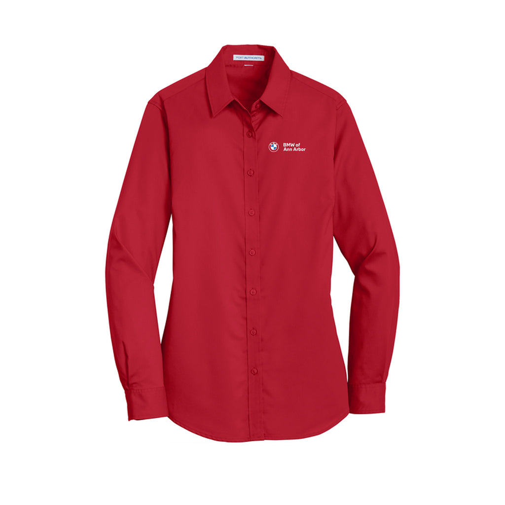 BMW of Ann Arbor - Port Authority® Women's SuperPro™ Twill Shirt
