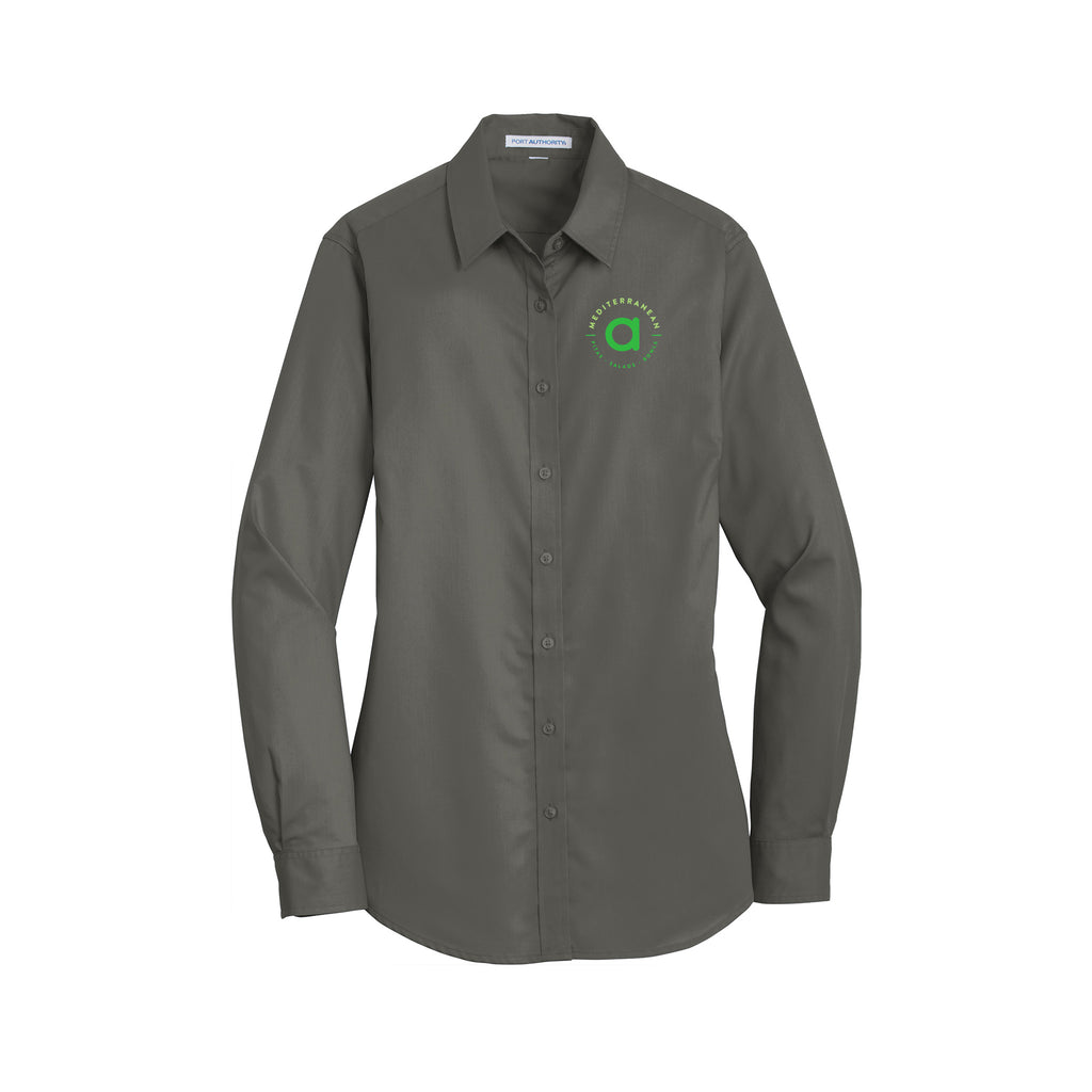 Agape - Port Authority® Ladies SuperPro™ Twill Shirt
