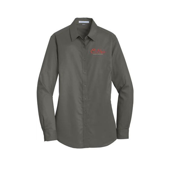 Office Concepts - Port Authority® Ladies SuperPro™ Twill Shirt