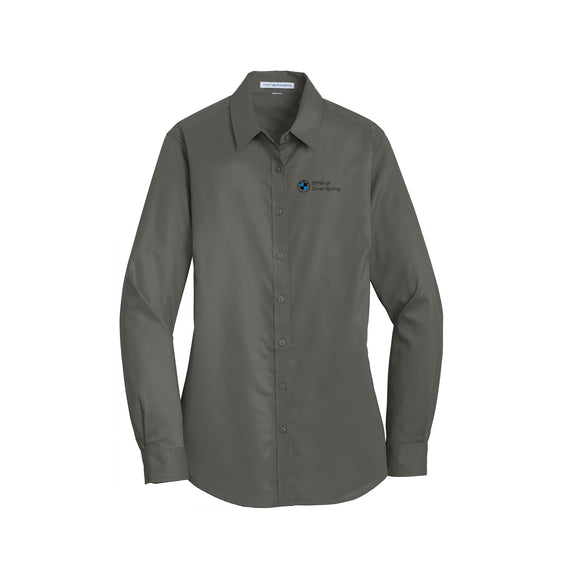 BMW of Silver Spring - Port Authority® Women's SuperPro™ Twill Shirt