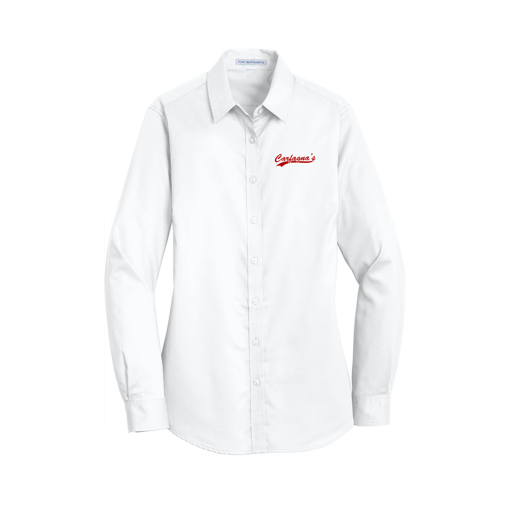 Carfagnas Catering - Port Authority® Women's SuperPro™ Twill Shirt