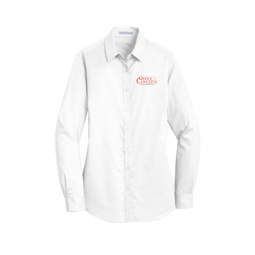 Office Concepts - Port Authority® Ladies SuperPro™ Twill Shirt