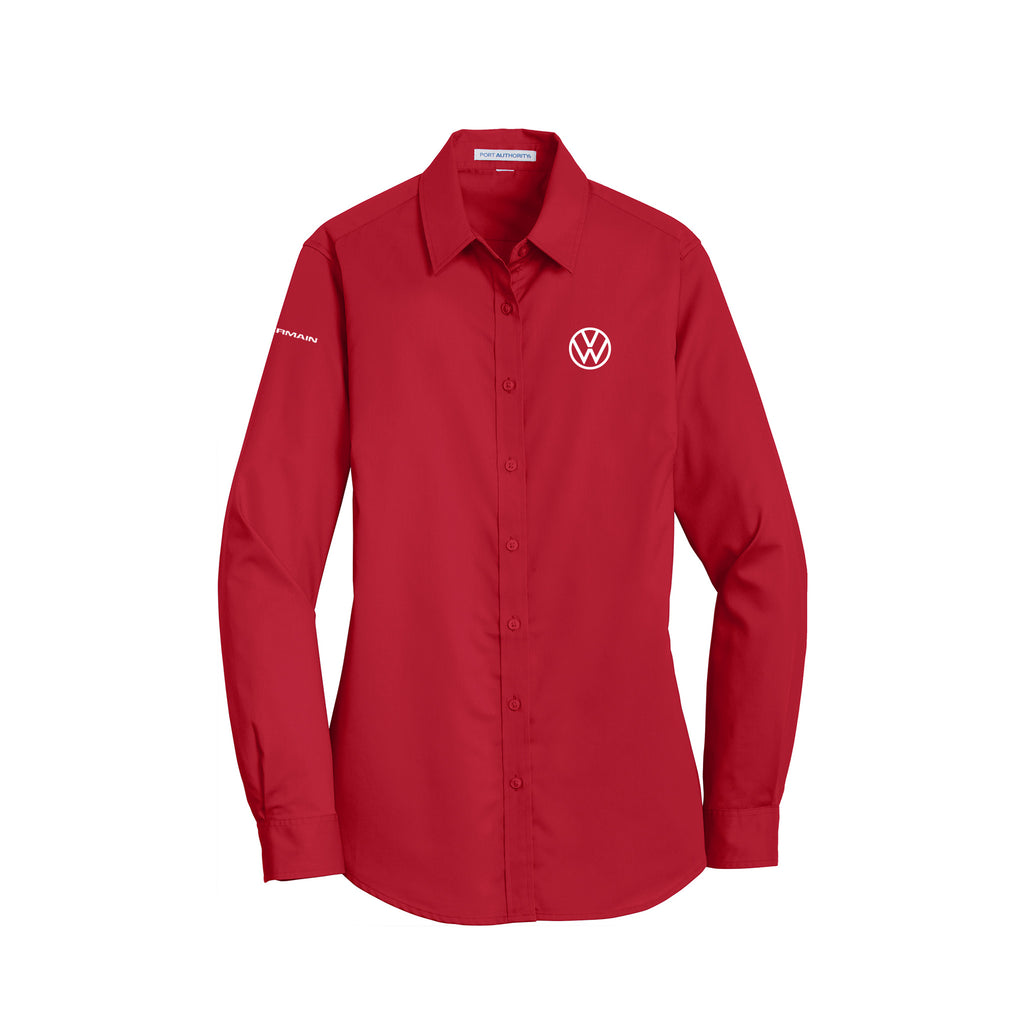 Volkswagen of Columbus - Port Authority® Ladies SuperPro™ Twill Shirt