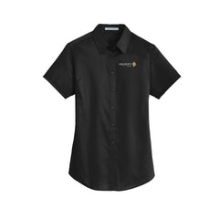 Velocity - Port Authority® Ladies Short Sleeve SuperPro™ Twill Shirt